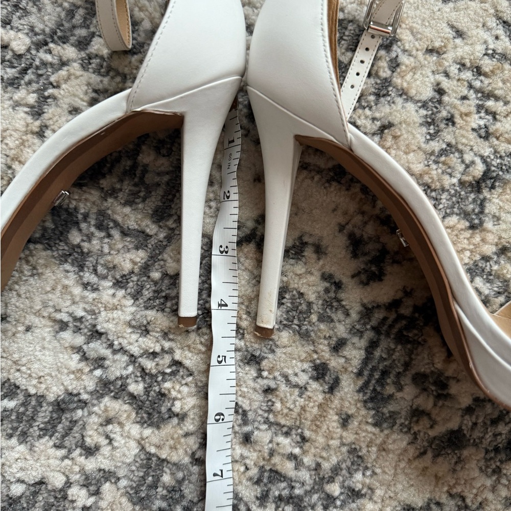 Michael Kors White Heels - Picture 4 of 4